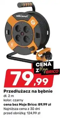 Bricomarche Przedłużacz na bębnie oferta