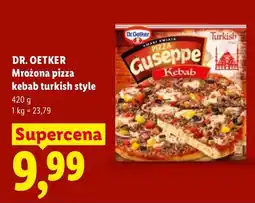 Lidl Mrożona pizza kebab turkish style oferta