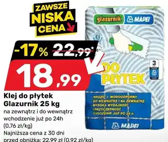 Bricomarche Klej do płytek Glazurnik oferta
