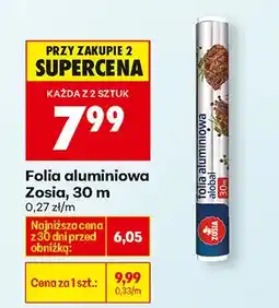 Biedronka Folia aluminiowa oferta