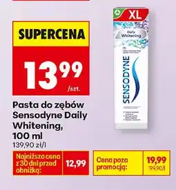 Biedronka Pasta do zębów Sensodyne Daily Whitening oferta