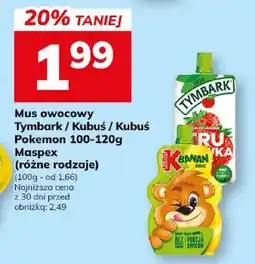 Hitpol Mus owocowy Tymbark / Kubuś / Pokemon oferta