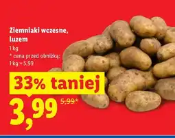 Lidl Ziemniaki wczesne, luzem oferta