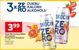 Hitpol Piwo Okocim Zero Truskawka, Pomarańcza Grejpfrut oferta