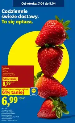 Lidl Truskawki oferta