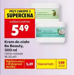 Biedronka Krem do ciała, różne rodzaje oferta