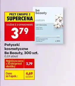 Biedronka Patyczki kosmetyczne oferta