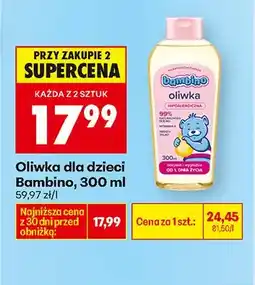 Biedronka Oliwka dla dzieci oferta