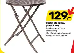 Bricomarche Stolik składany plastikowy oferta