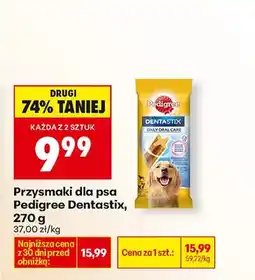 Biedronka Przysmaki dla psa Dentastix oferta