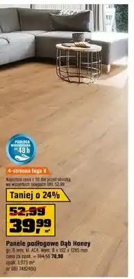 OBI Panele podłogowe Dąb Honey oferta
