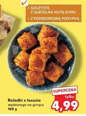 Kaufland Roladki z łososia wędzonego na gorąco oferta