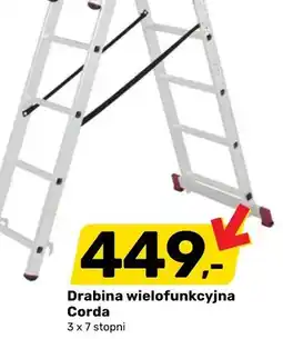 Bricomarche Drabina wielofunkcyjna Corda oferta