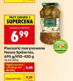 Biedronka Pieczarki marynowane oferta
