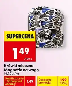 Biedronka Krówki mleczne na wagę oferta