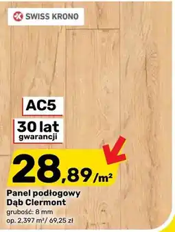 Bricomarche Panel podłogowy Dąb Clermont oferta
