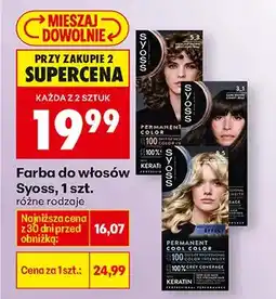 Biedronka Farba do włosów, różne rodzaje oferta