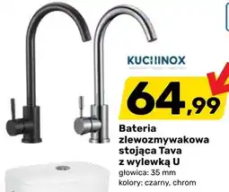 Bricomarche Bateria zlewozmywakowa stojąca Tava z wylewką U oferta
