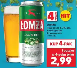 Kaufland Piwo jasne oferta