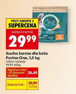 Biedronka Sucha karma dla kota Bifensis, różne rodzaje oferta