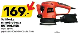 Bricomarche Szlifierka mimośrodowa NUTOOL RED oferta