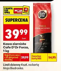 Biedronka Kawa ziarnista Forza oferta