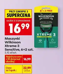 Biedronka Maszynki Xtreme 3 Sensitive oferta