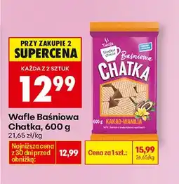 Biedronka Wafle Baśniowa Chatka oferta