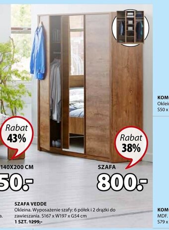 JYSK Szafa Vedde oferta