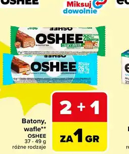 Carrefour Oshee batony, wafle oferta