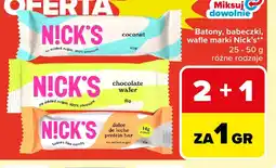 Carrefour N!CK'S batony/wafle oferta