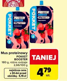 Carrefour Dawtona Mus proteinowy Pokket Booster oferta