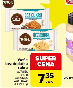 Carrefour Wawel Wafle bez dodatku cukru oferta
