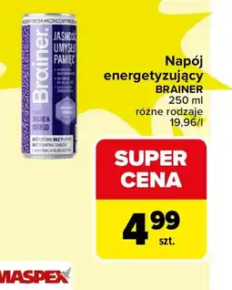 Carrefour Brainer napój energetyzujący oferta