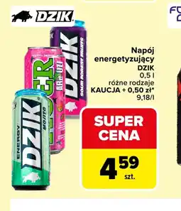 Carrefour Napój energetyzujący Dzik oferta