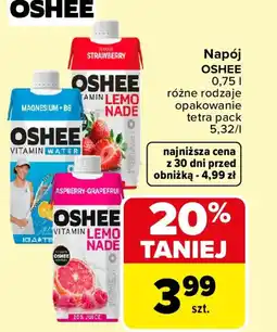 Carrefour Napój Oshee oferta