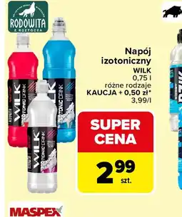 Carrefour Napój izotoniczny Wilk oferta