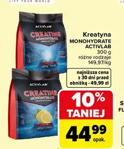 Carrefour Activlab Kreatyna Monohydrate oferta