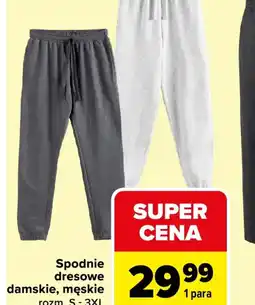 Carrefour Spodnie dresowe oferta
