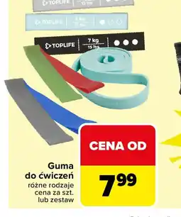 Carrefour Guma do ćwiczeń Toplife oferta