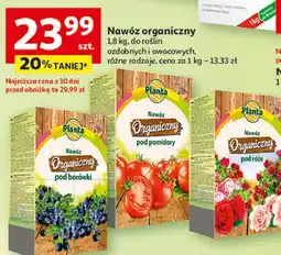 Auchan Nawóz organiczny 1,8 kg, do roślin ozdobnych i owocowych, różne rodzaje oferta