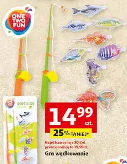Auchan Gra wędkowanie One Two Fun oferta