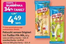 Auchan Paluszki serowe Original lub Twiller Pik-Nik oferta