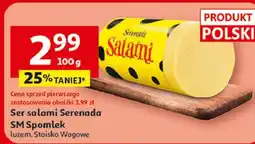 Auchan Ser salami Serenada SM Spomlek oferta