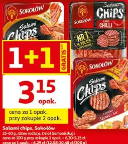 Auchan Salami Chips, Sokołów oferta