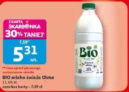 Auchan BIO mleko świeże Olma oferta