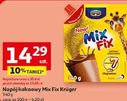 Auchan Napój kakaowy Mix Fix Krüger oferta
