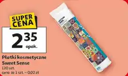 Auchan Płatki kosmetyczne Sweet Sense oferta