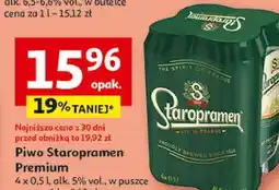 Auchan Piwo Staropramen Premium oferta