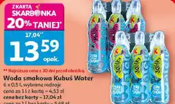 Auchan Woda smakowa Kubuś Water oferta